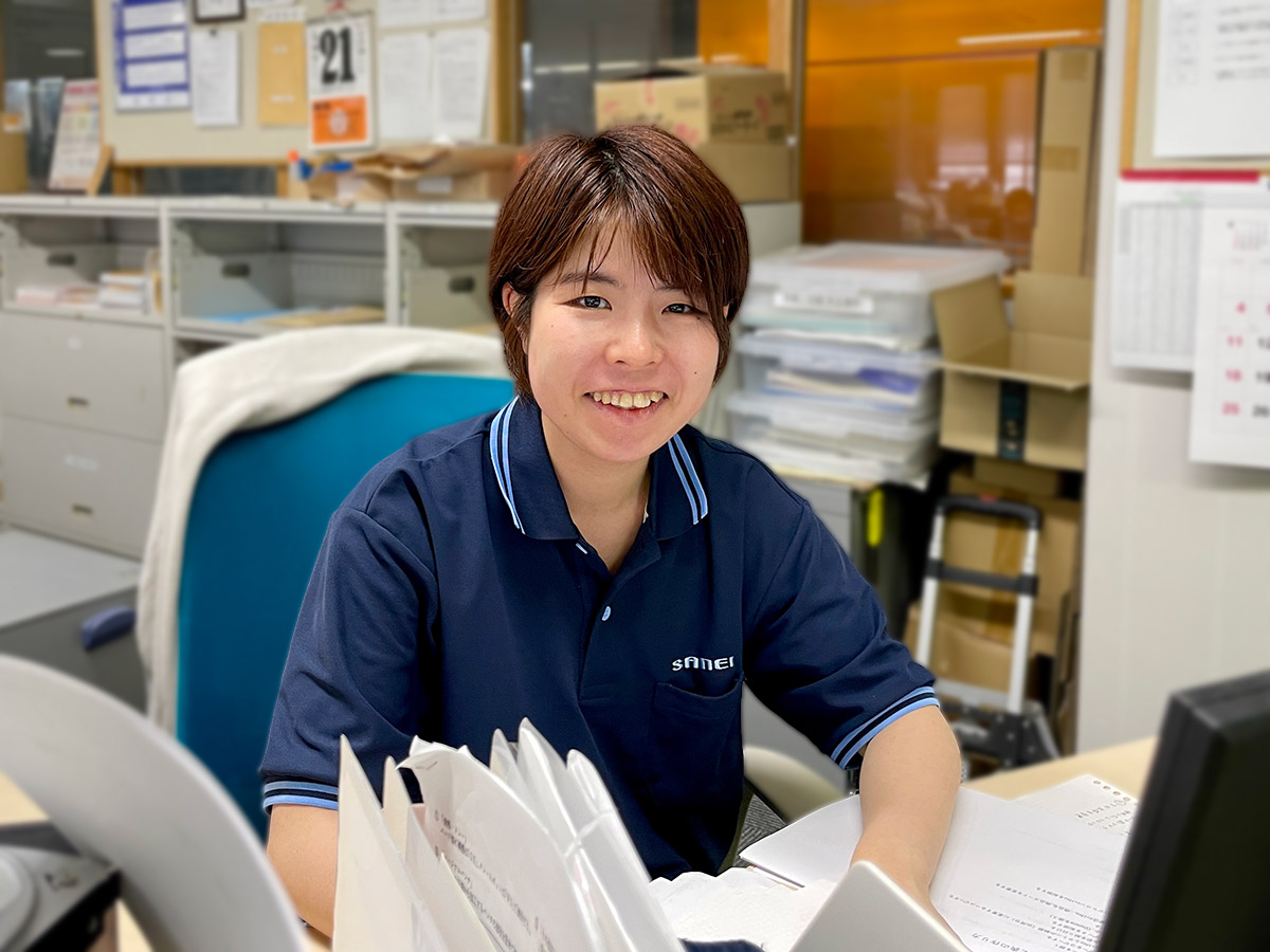 サンエイ株式会社スタッフインタビュー：宮脇　結衣